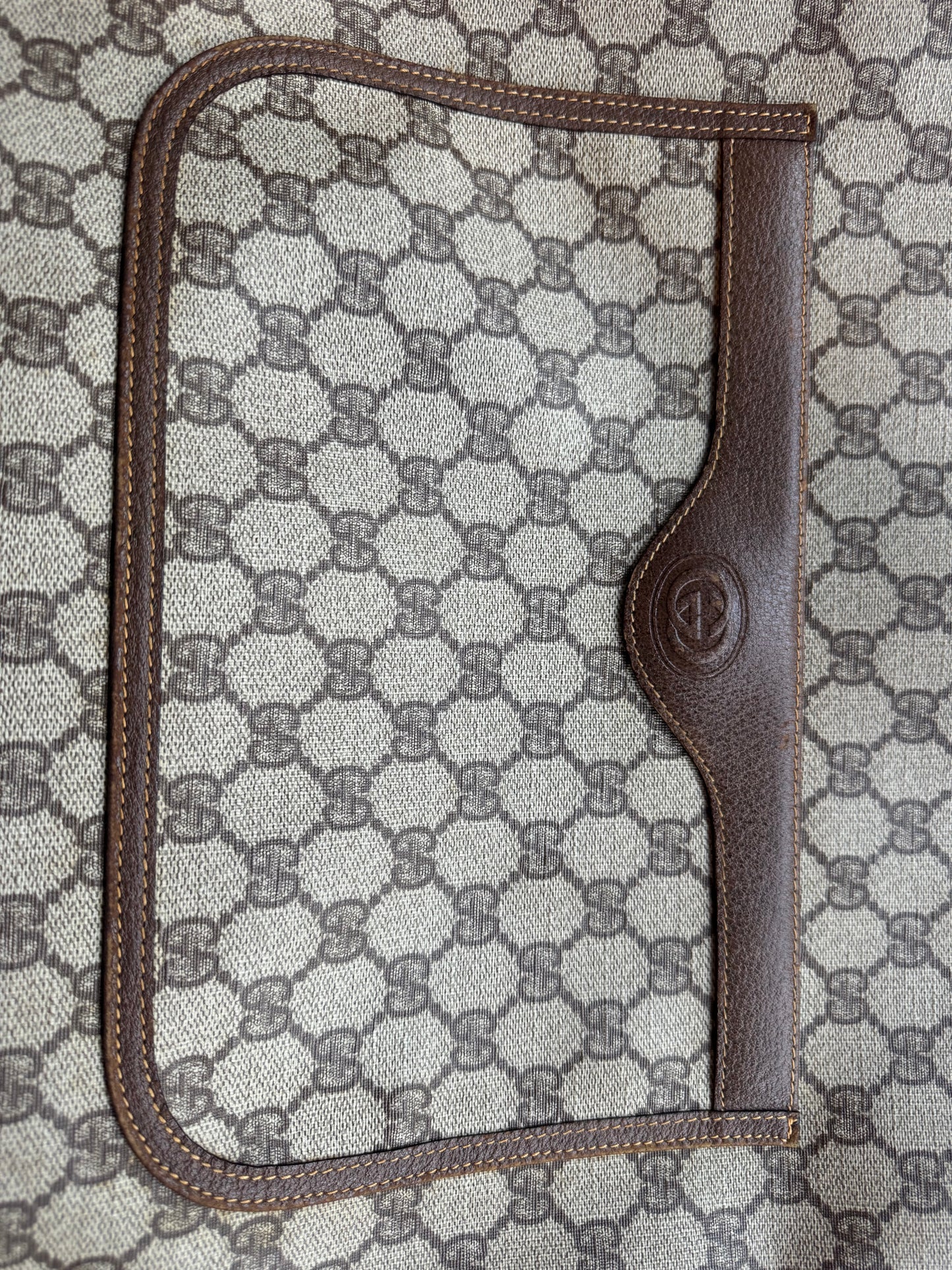 Gucci GG Supreme Web Sherry Line Tote Bag