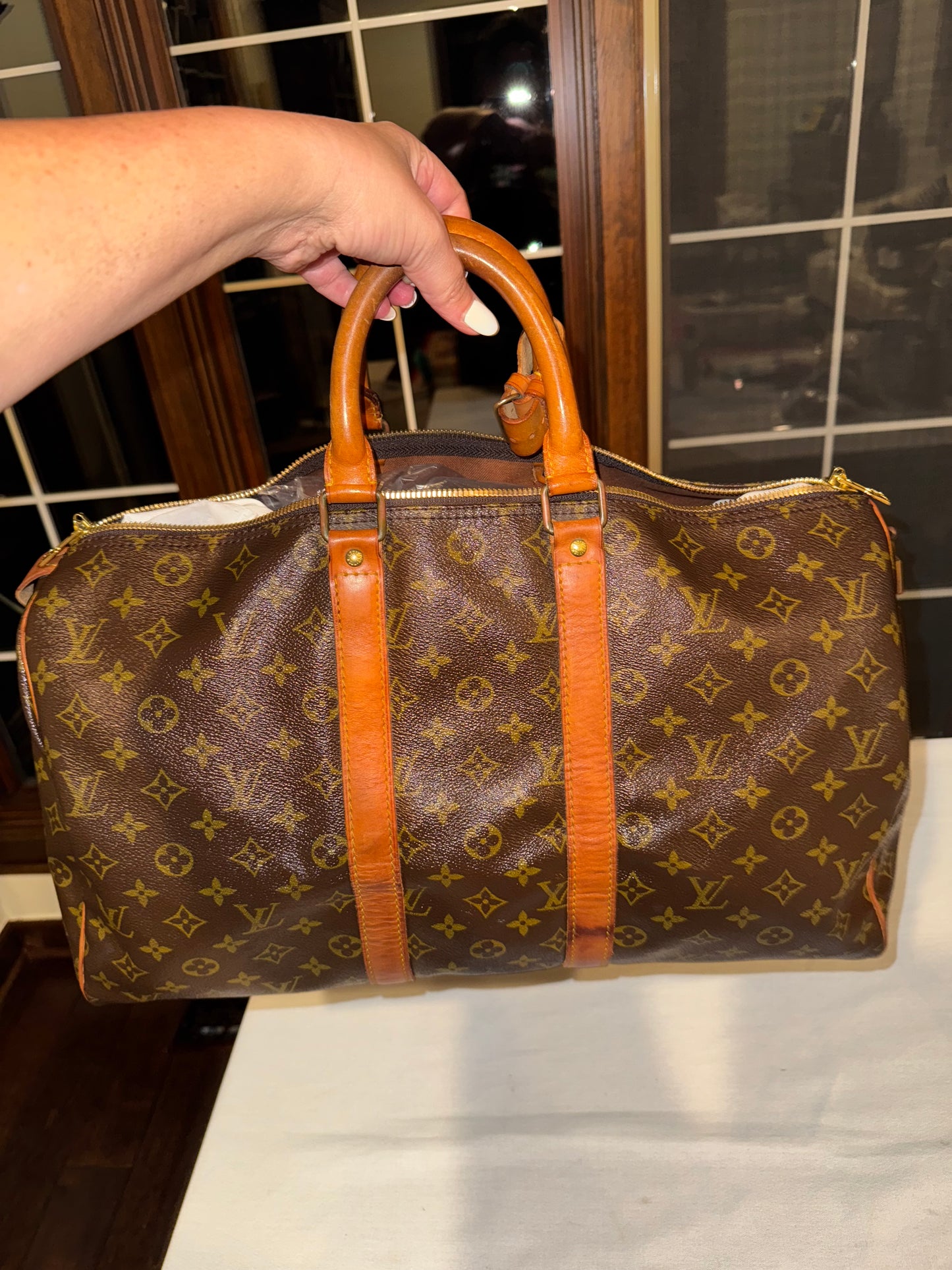 Louis Vuitton Keepall 45 monogram Canvad
