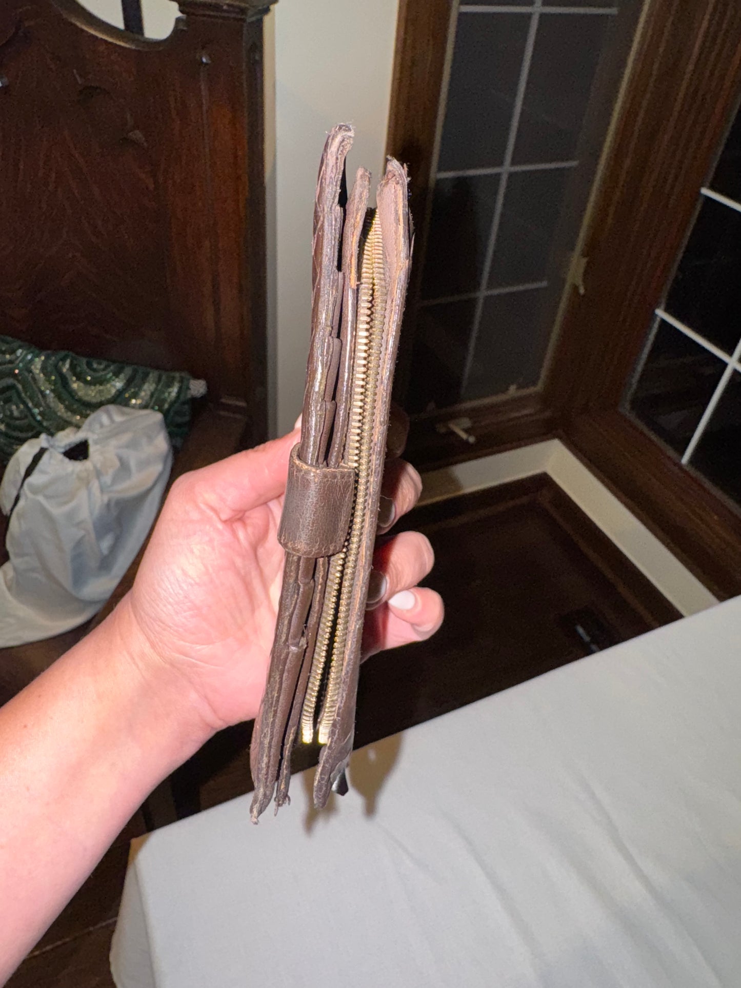 Bottega Veneta Dark Brown Wallet