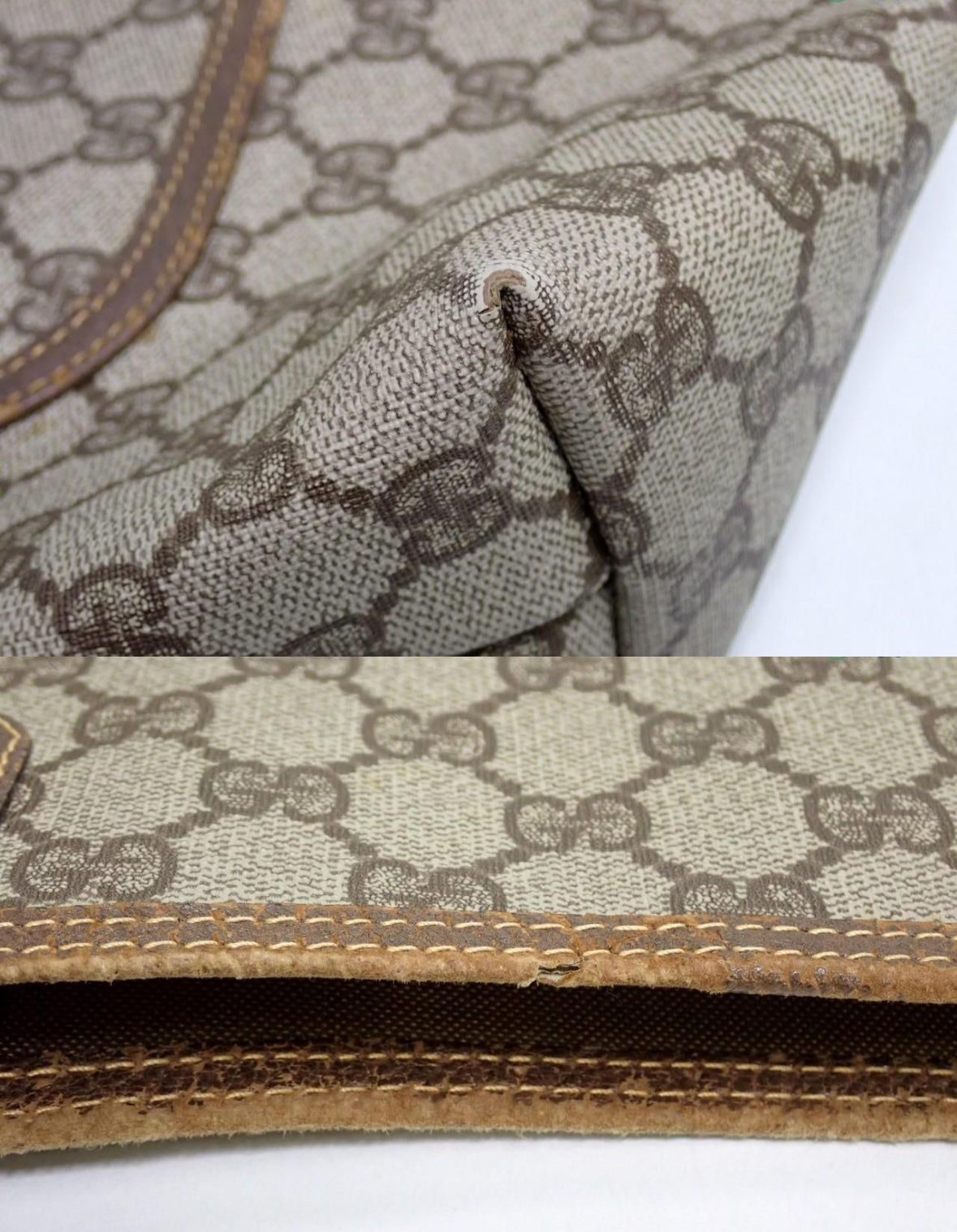 Gucci GG Supreme Web Sherry Line Tote Bag